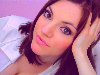Charming brunette with a cute smile!